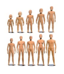 Flexibele Kinder Etalagepoppen FMK